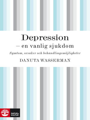 cover image of Depression--en vanlig sjukdom